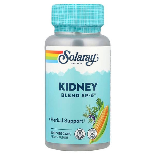 <img alt="Solaray, Kidney Blend SP-6, 100 VegCaps" title="Solaray, Kidney Blend SP-6, 100 VegCaps,076280002607"