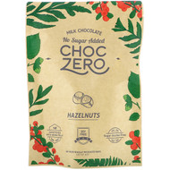 3 PACK of ChocZero, Milk Chocolate, Hazelnuts, No Sugar Added, 6 Bars, 1 oz Each