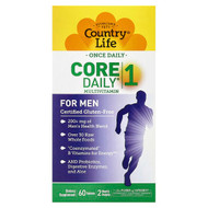 <img alt="Country Life, Core Daily 1 Multivitamin, For Men, 60 Tablets" title="Country Life, Core Daily 1 Multivitamin, For Men, 60 Tablets,015794081906"