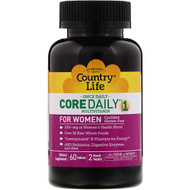 <img alt="Country Life, Core Daily-1 Multivitamin, Women, 60 Tablets" title="Country Life, Core Daily-1 Multivitamin, Women, 60 Tablets,015794081920"