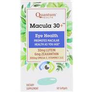 <img alt="Quantum Health, Macula 30+, Eye Health, 60 Softgels" title="Quantum Health, Macula 30+, Eye Health, 60 Softgels,046985322911"