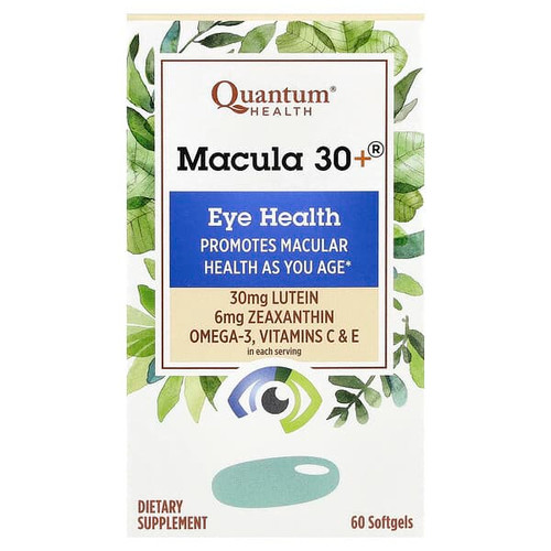<img alt="Quantum Health, Macula 30+, Eye Health, 60 Softgels" title="Quantum Health, Macula 30+, Eye Health, 60 Softgels,046985322911"