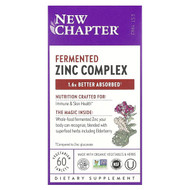 <img alt="New Chapter, Fermented Zinc Complex, 60 Vegetarian Tablets" title="New Chapter, Fermented Zinc Complex, 60 Vegetarian Tablets,727783006455"