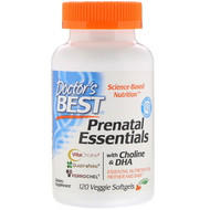 <img alt="Doctors Best, Prenatal Essentials with Choline & DHA, 120 Veggie Softgels" title="Doctors Best, Prenatal Essentials with Choline & DHA, 120 Veggie Softgels,753950005136"