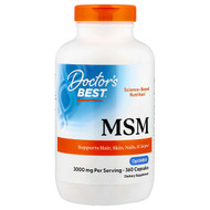 <img alt="Doctors Best, MSM with OptiMSM, 360 Capsules (1,000 mg per Capsule)" title="Doctors Best, MSM with OptiMSM, 360 Capsules (1,000 mg per Capsule),753950003170"