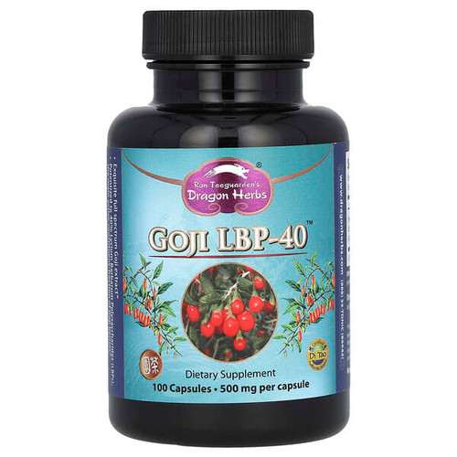 <img alt="Dragon Herbs, Goji LBP-40, 500 mg, 100 Vegetarian Capsules" title="Dragon Herbs, Goji LBP-40, 500 mg, 100 Vegetarian Capsules,679372005274"