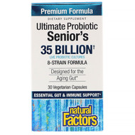 <img alt="Natural Factors, Ultimate Probiotic, Seniors, 35 Billion CFU, 30 Vegetarian Capsules" title="Natural Factors, Ultimate Probiotic, Seniors, 35 Billion CFU, 30 Vegetarian Capsules,068958018140"