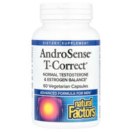 <img alt="Natural Factors, AndroSense T-Correct, 60 Vegetarian Capsules" title="Natural Factors, AndroSense T-Correct, 60 Vegetarian Capsules,068958035130"