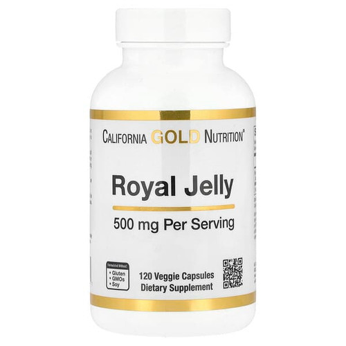<img alt="California Gold Nutrition, Royal Jelly, 500 mg, 120 Veggie Capsules" title="California Gold Nutrition, Royal Jelly, 500 mg, 120 Veggie Capsules,898220009541"