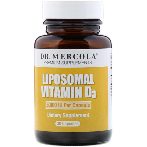 <img alt="Dr. Mercola, Liposomal Vitamin D3, 5,000 IU, 30 Capsules" title="Dr. Mercola, Liposomal Vitamin D3, 5,000 IU, 30 Capsules,813006016995"