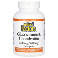 <img alt="Natural Factors, Glucosamine & Chondroitin, 120 Capsules" title="Natural Factors, Glucosamine & Chondroitin, 120 Capsules,068958026879"