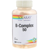 <img alt="Solaray, B-Complex 50, 250 VegCaps" title="Solaray, B-Complex 50, 250 VegCaps,076280042726"