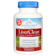 <img alt="RidgeCrest Herbals, LiverClean, 60 Vegan Caps" title="RidgeCrest Herbals, LiverClean, 60 Vegan Caps,355724001728"