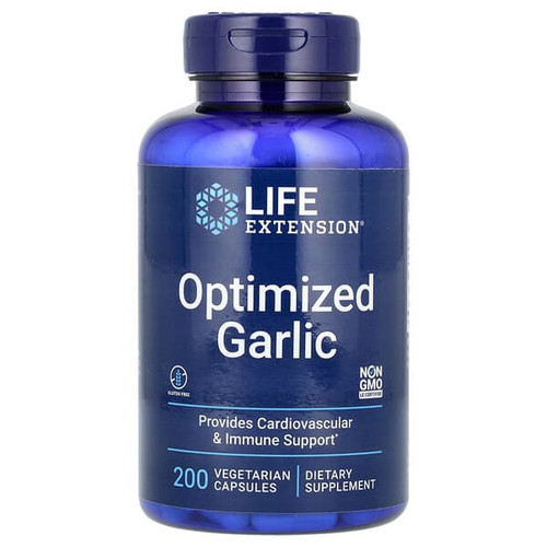 <img alt="Life Extension, Optimized Garlic, 200 Vegetarian Capsules (600 mg per Capsule)" title="Life Extension, Optimized Garlic, 200 Vegetarian Capsules (600 mg per Capsule),737870139423"
