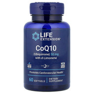 <img alt="Life Extension, CoQ10 with d-Limonene, 60 Softgels" title="Life Extension, CoQ10 with d-Limonene, 60 Softgels,737870194965"