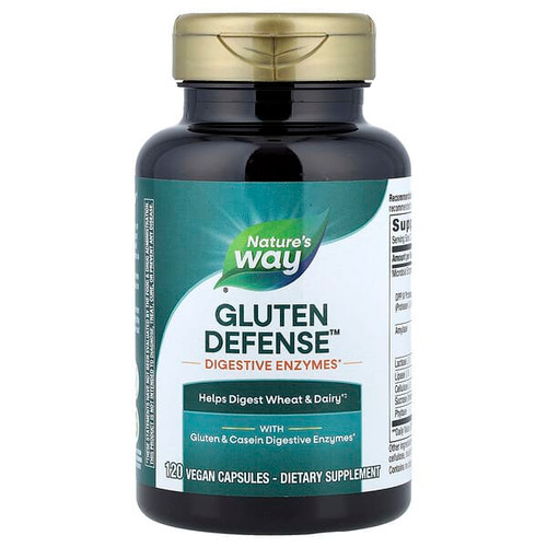 <img alt="Natures Way, Gluten Defense, 120 Vegan Capsules" title="Natures Way, Gluten Defense, 120 Vegan Capsules,763948039524"