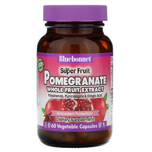 <img alt="Bluebonnet Nutrition, Super Fruit, Pomegranate Whole Fruit Extract, 60 Vcaps" title="Bluebonnet Nutrition, Super Fruit, Pomegranate Whole Fruit Extract, 60 Vcaps,743715009837"