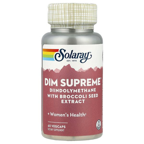 <img alt="Solaray, DIM Supreme, 60 VegCaps" title="Solaray, DIM Supreme, 60 VegCaps,076280381696"