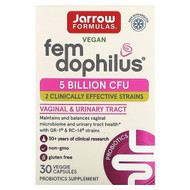 <img alt="Jarrow Formulas, Vegan Fem Dophilus, 5 Billion CFU, 30 Veggie Capsules" title="Jarrow Formulas, Vegan Fem Dophilus, 5 Billion CFU, 30 Veggie Capsules,790011030058"