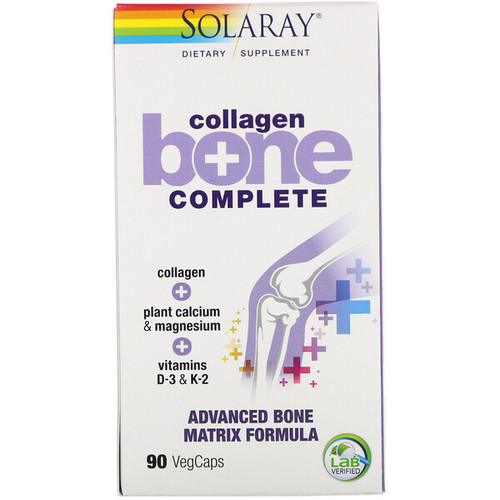 <img alt="Solaray, Collagen Bone Complete, Advanced Bone Matrix Formula, 90 VegCaps" title="Solaray, Collagen Bone Complete, Advanced Bone Matrix Formula, 90 VegCaps,076280664560"