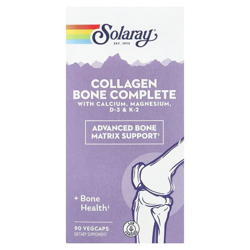 <img alt="Solaray, Collagen Bone Complete, 90 VegCaps" title="Solaray, Collagen Bone Complete, 90 VegCaps,076280664560"
