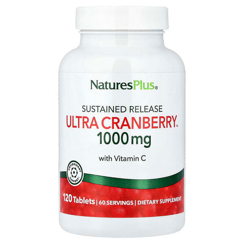 <img alt="NaturesPlus, Ultra Cranberry, Sustained Release  , 120 Tablets" title="NaturesPlus, Ultra Cranberry, Sustained Release  , 120 Tablets,097467039520"