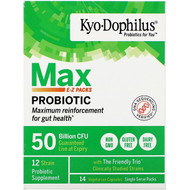 <img alt="Kyolic, Kyo-Dophilus, Max Probiotic E-Z Packs, 50 Billion CFU, 14 Vegetarian Capsules" title="Kyolic, Kyo-Dophilus, Max Probiotic E-Z Packs, 50 Billion CFU, 14 Vegetarian Capsules,023542633956"