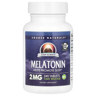 <img alt="Source Naturals, Melatonin, Time Release, 2 mg, 240 Tablets" title="Source Naturals, Melatonin, Time Release, 2 mg, 240 Tablets,021078000648"