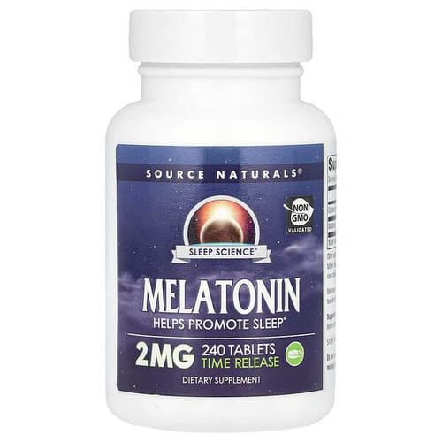 <img alt="Source Naturals, Melatonin, Time Release, 2 mg, 240 Tablets" title="Source Naturals, Melatonin, Time Release, 2 mg, 240 Tablets,021078000648"