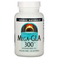 <img alt="Source Naturals, Mega-GLA 300, 60 Softgels" title="Source Naturals, Mega-GLA 300, 60 Softgels,021078009108"