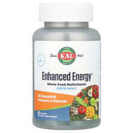 <img alt="KAL, Enhanced Energy, Whole Food Multivitamin, 60 VegTabs" title="KAL, Enhanced Energy, Whole Food Multivitamin, 60 VegTabs,021245388852"