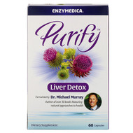 <img alt="Enzymedica, Purify, Liver Detox, 60 Capsules" title="Enzymedica, Purify, Liver Detox, 60 Capsules,670480100646"