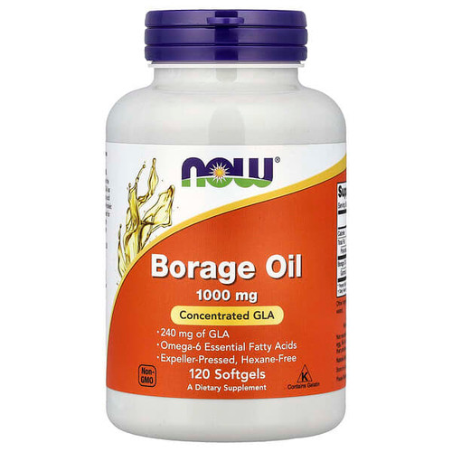 <img alt="NOW Foods, Borage Oil, 120 Softgels" title="NOW Foods, Borage Oil, 120 Softgels,733739017222"