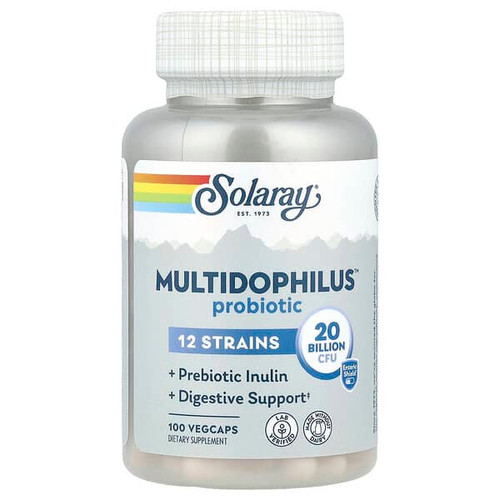 <img alt="Solaray, Multidophilus Probiotic, 100 VegCaps" title="Solaray, Multidophilus Probiotic, 100 VegCaps,076280493009"