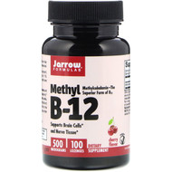 <img alt="Jarrow Formulas, Methyl B-12, Cherry Flavor, 500 mcg, 100 Lozenges" title="Jarrow Formulas, Methyl B-12, Cherry Flavor, 500 mcg, 100 Lozenges,790011180159"