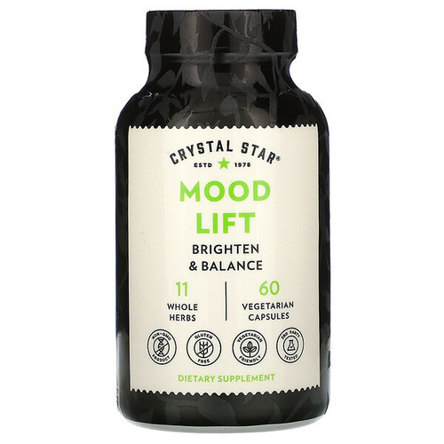 <img alt="Crystal Star, Mood Lift, 60 Veggie Caps" title="Crystal Star, Mood Lift, 60 Veggie Caps,747889019852"