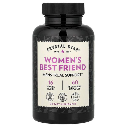 <img alt="Crystal Star, Womens Best Friend, 60 Vegetarian Capsules" title="Crystal Star, Womens Best Friend, 60 Vegetarian Capsules,747889043604"