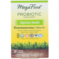 <img alt="MegaFood, Probiotic Supplement, Digestive Heath, 30 Capsules" title="MegaFood, Probiotic Supplement, Digestive Heath, 30 Capsules,051494103654"