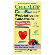 <img alt="ChildLife Essentials, ChildBiotics, Probiotics with Colostrum, Chewable Tabs, Natural Berry, 92 Tablets" title="ChildLife Essentials, ChildBiotics, Probiotics with Colostrum, Chewable Tabs, Natural Berry, 92 Tablets,608274111004"
