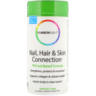 <img alt="Rainbow Light, Nail, Hair & Skin Connection, Food-Based Formula, 60 Tablets" title="Rainbow Light, Nail, Hair & Skin Connection, Food-Based Formula, 60 Tablets,021888102235"