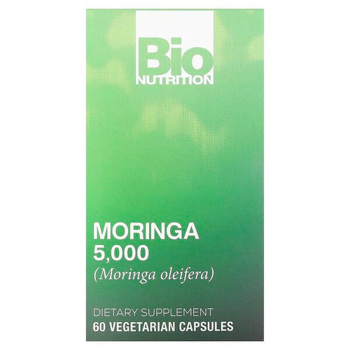 <img alt="Bio Nutrition, Moringa, 5,000 mg, 60 Vegetarian Capsules" title="Bio Nutrition, Moringa, 5,000 mg, 60 Vegetarian Capsules,854936003129"