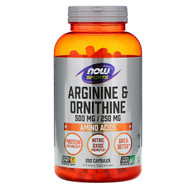 <img alt="Now Foods, Sports, Arginine & Ornithine, 500/250, 250 Capsules" title="Now Foods, Sports, Arginine & Ornithine, 500/250, 250 Capsules,733739000422"