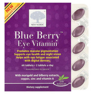 <img alt="New Nordic, Blue Berry, Eye Vitamin, 60 Tablets" title="New Nordic, Blue Berry, Eye Vitamin, 60 Tablets,741805717402"
