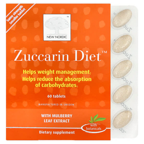 <img alt="New Nordic, Zuccarin Diet, 60 Tablets" title="New Nordic, Zuccarin Diet, 60 Tablets,741805720211"