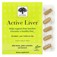 <img alt="New Nordic, Active Liver, 30 Tablets" title="New Nordic, Active Liver, 30 Tablets,741805919554"