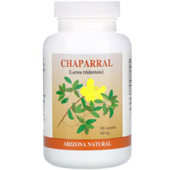 <img alt="Arizona Natural, Chaparral, Larrea Tridentata, 500 mg, 180 Capsules" title="Arizona Natural, Chaparral, Larrea Tridentata, 500 mg, 180 Capsules,046802202013"