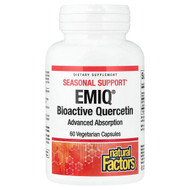 <img alt="Natural Factors, EMIQ, Bioactive Quercetin, 60 Vegetarian Capsules" title="Natural Factors, EMIQ, Bioactive Quercetin, 60 Vegetarian Capsules,068958013817"