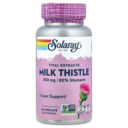 <img alt="Solaray, Vital Extracts, Milk Thistle , 60 VegCaps" title="Solaray, Vital Extracts, Milk Thistle , 60 VegCaps,076280106794"