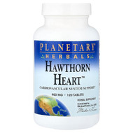 <img alt="Planetary Herbals, Hawthorn Heart, 120 Tablets" title="Planetary Herbals, Hawthorn Heart, 120 Tablets,021078101154"