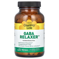 <img alt="Country Life, GABA Relaxer, 90 Tablets" title="Country Life, GABA Relaxer, 90 Tablets,015794015024"
